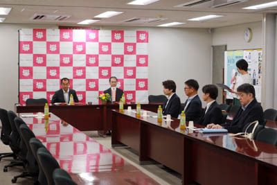 門司大翔館高等学校との教育連携協定